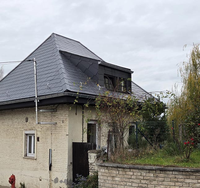 Toitures en ardoises et en tuiles